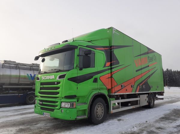 Vamm Steelen Scania G360
Vamm Steel Oy:n Scania G360.

Avainsanat: Vamm Steel Scania G360 ABC Hirvaskangas