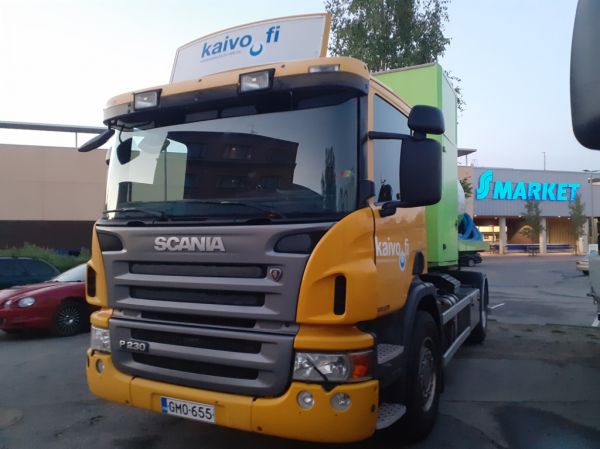 Vesikaivohuolto Vipen Scania P230
Vesikaivohuolto Vipe Oy:n Scania P230 vaihtolava-auto.
Avainsanat: Vipe Scania P230