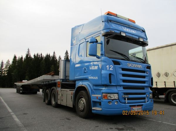 Kuljetus Welinin Scania R580 
Kuljetus Welin Oy:n Scania R580 puoliperävaunuyhdistelmä.
Avainsanat: Welin Scania R580 ABC Hirvaskangas 12