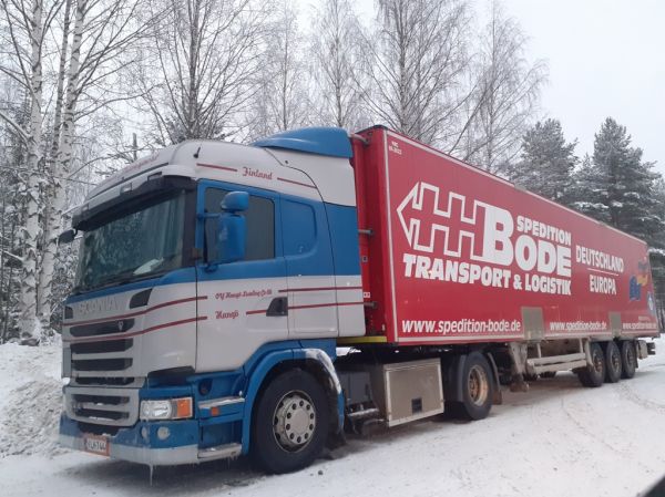 Wickman Transportin Scania G410
Wickman Transportin Scania G410 puoliperävaunuyhdistelmä.
Avainsanat: Wickman Scania G410 Shell Hirvaskangas