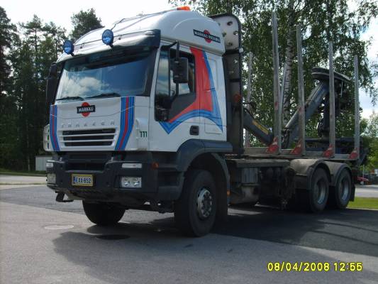 M Pataman Iveco Trakker 
M Pataman Iveco Trakker puuauto.
Avainsanat: Patama Iveco Trakker