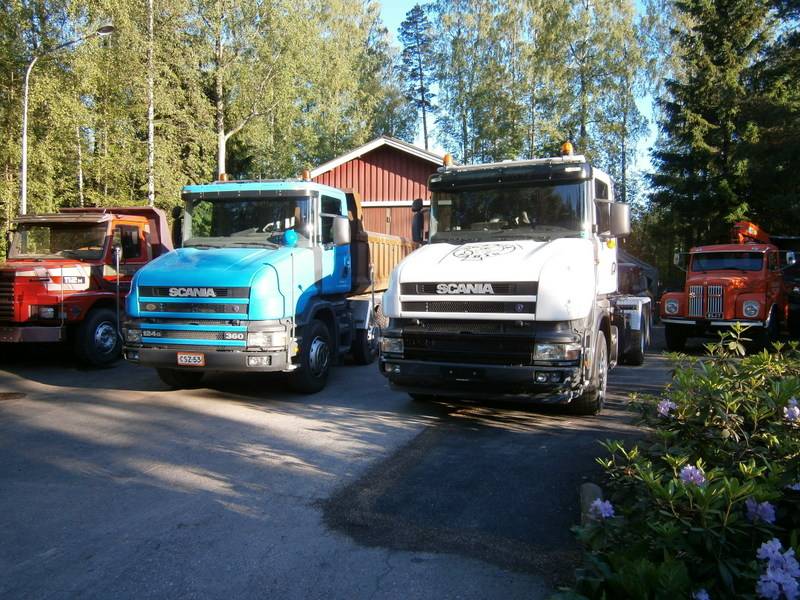 Muumi Scaniat
Hasalme oy T-124 ja T-164
