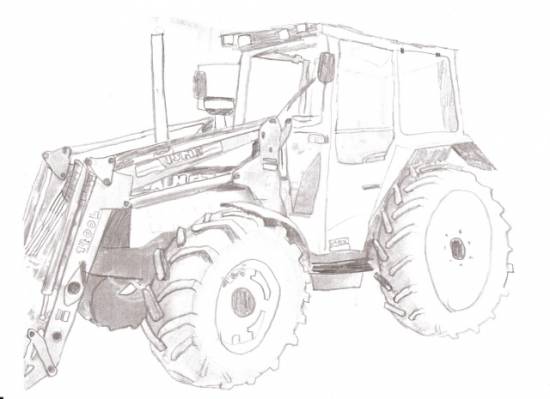 Valmet 605-4
Tässä kuva nykysestä traktorista...
