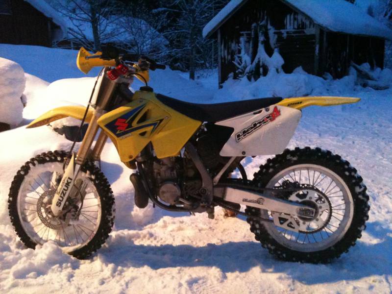 Suzuki RM250 K8
Tulppa vaihtuu.
Avainsanat: suzuki rm 250 rm250 suiza suikka