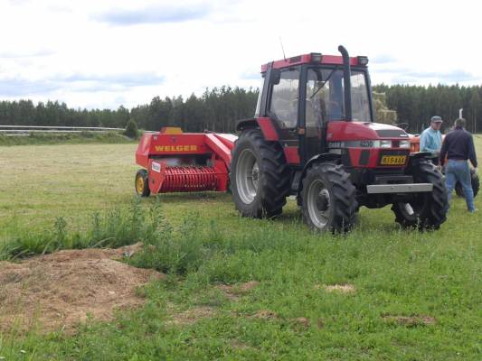 Heinän paalausta
Tutun Case ih 4230 ja Welger
Avainsanat: case 4230 welger