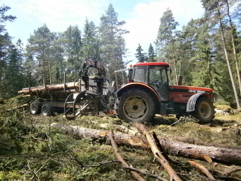 Tukkien ajoa Zetor Forterra 11641:llä
Avainsanat: Zetor Forterra 11641 Cranab 4015