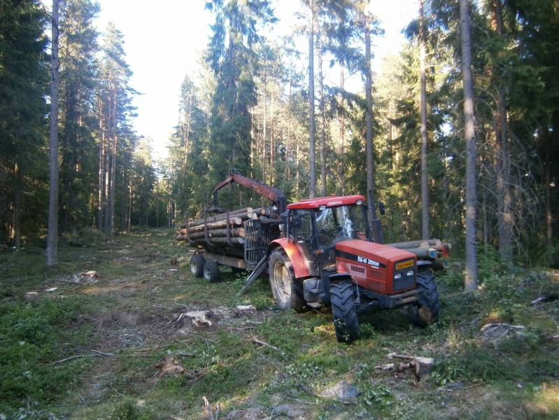 Zetor Forterra 11641 ja Cranab 4015 tukkikärryt
Tukkien ajoa
Avainsanat: Zetor Foterra 11641 Cranab 4015