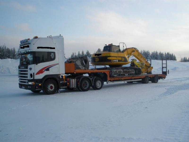 scania 144 ja jcb sj160 LC
tässä olis nyt koko yhdistelmä
Avainsanat: scania jcb