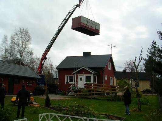 varaston nosto
hesen fassi nostaa varastoa
