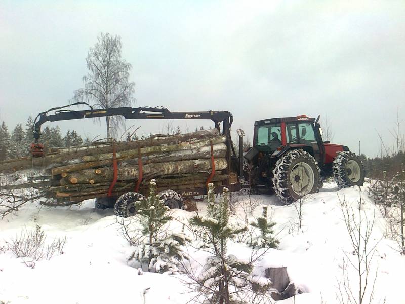 Tuulenkaatoja etsimässä.
Avainsanat: Rankakuorma