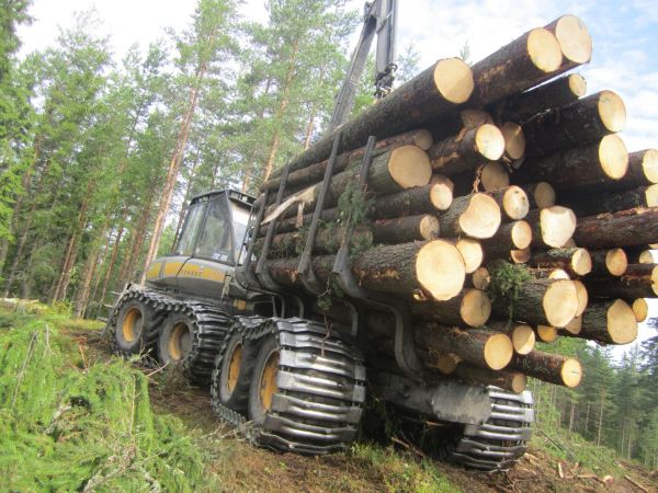 Ponsse wisent
Tukki kuorman tynkää 
Avainsanat: Ponsse Wisent