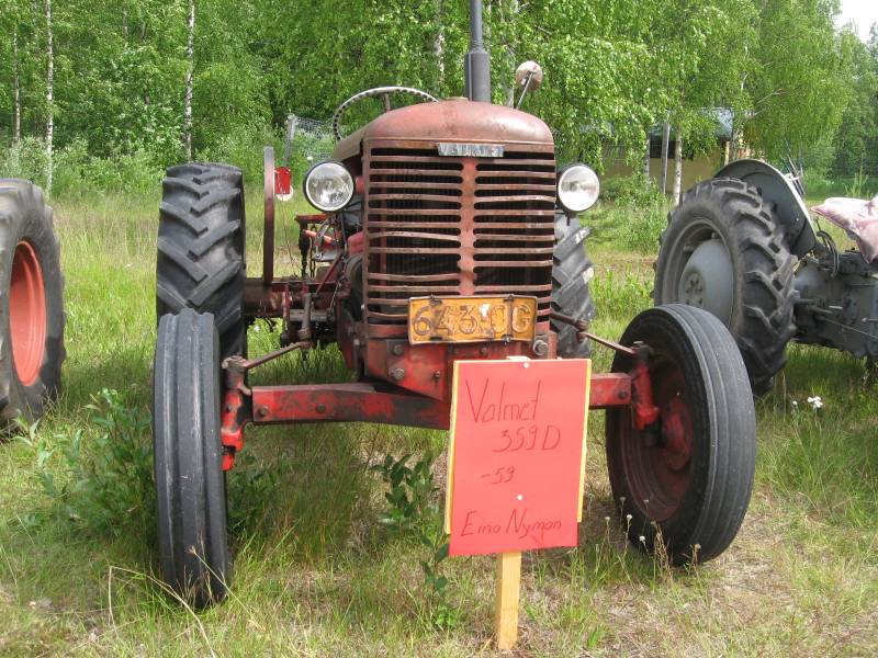 Valmet 359D
Oijärven traktorinäyttelystä
