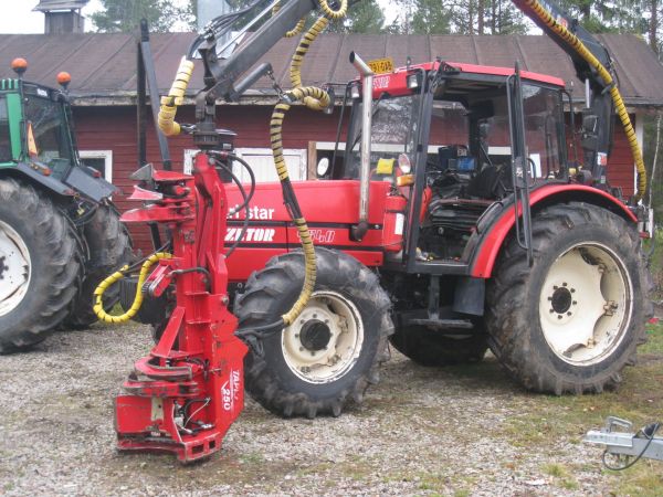 zetor 9540 ja patruuna 860 ja tapio 250
