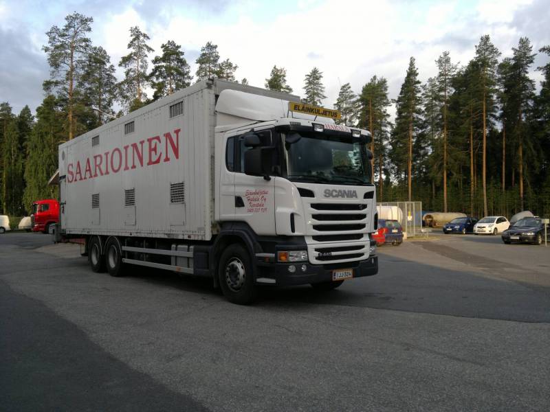 Hakala oy Scania 
Eläinkuljetus Hakala oy:n Scania R440
Avainsanat: Hakala Scania R440