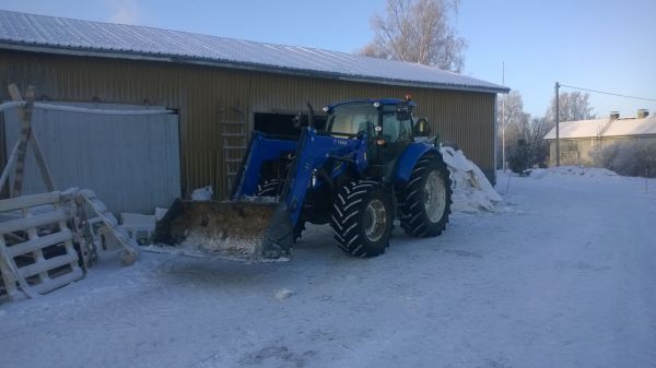 Rehun laittoa
-25 astetta pakkasta.
