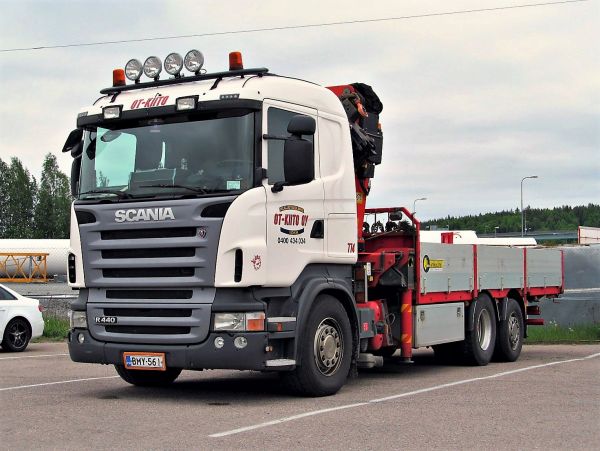 Scania R440
OT-Kiito Oy

Kiintolavainen nosturiauto
Avainsanat: OT-Kiito Scania