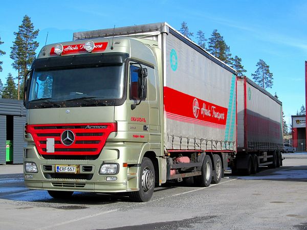 Mercedes Benz Actros 2545
Transport Aholan ajossa
Avainsanat: Mercedes Actros Ahola