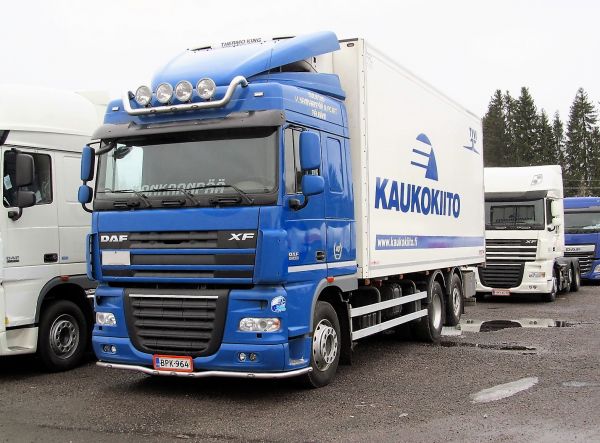 Daf XF 460
Kuljetus V Kankaanpää & Pojat
           Pälkäne
Avainsanat: Daf Kaukikiito