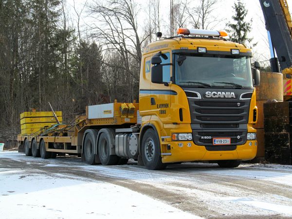 Nostokonepalvelun Scania R 500
Avainsanat: Scania Nostokonepalvelu