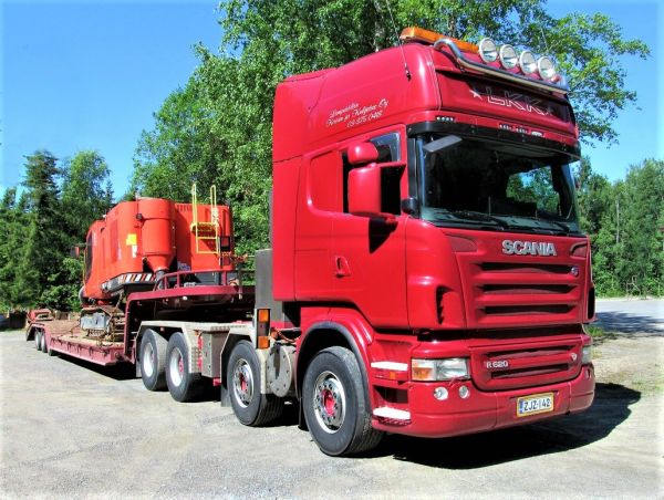 Scania R 620 8x4
Lempäälän Kaivin ja Kuljetus Oy
         Lempäälä
Avainsanat: Scania