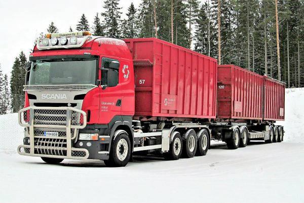 Scania R480
Uusioaines      Oy
Forssa
