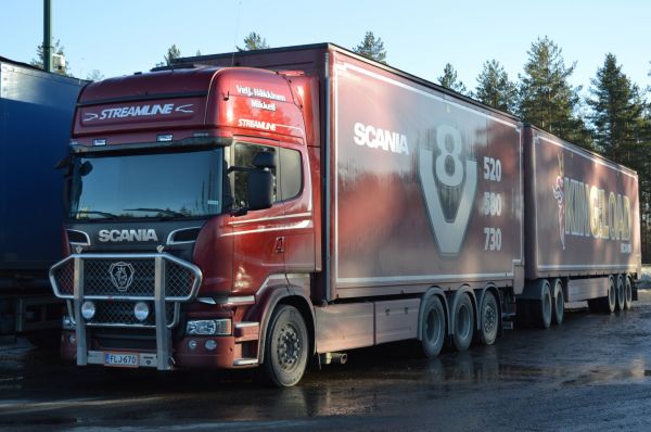 Häkkisen Scania
Scania R730 hakeauto. Velj. Häkkinen Mikkeli
Avainsanat: Scania R730 hakeauto Häkkinen