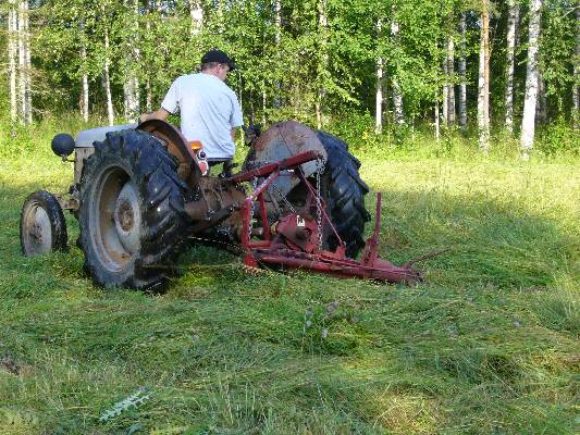 Harmaa Ferguson ja McCormick sorminiittokone
Niiteltiin kaverin kanssa kesantoo.
Avainsanat: Harmaa