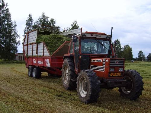 Fiat 80-90 rehukuormaa vetämässä
Avainsanat: fiat