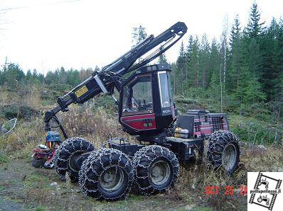 valmet 901 harvesteri
