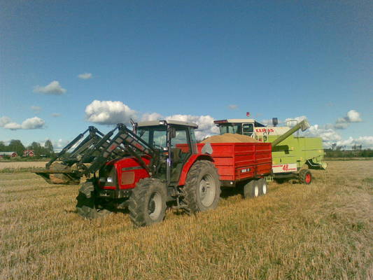 Massey Ferguson 4235 & Velsa 85 ja Claas Dominator 48 Special
Avainsanat: MF Claas Velsa 4235 48