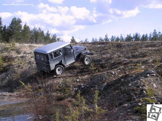 Haapajärven suunnassa ajelemassa 29.4.2001
Toyota BJ
