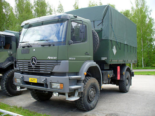 Puolustusvoimien Kuormaauto
Puolustusvoimien Mercedes Benz Atego 1623 Kuormaauto
Avainsanat: Puolutusvoimat Mercedes Benz