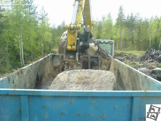 Koppelo nostelee kiviä
Piti muutama pikku kivi ajaa pois pellolta et pääsee kylvää
Avainsanat: kivenajua