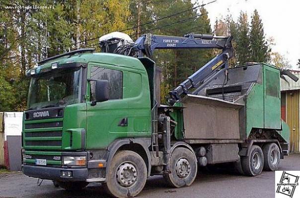 Jenzin murskain..
124G 420 scania ja Foresterin 2012T kuormain..
Avainsanat: Jokke hakkuri jenz