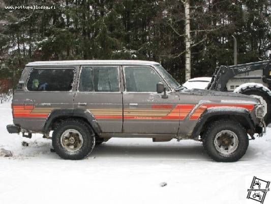 toyota hj 60 tai 65
Tämä ois myynnissä 9-8000e. Ajettu n:450 000km. Turbo, neliveto, katsastettu ja verot maksettu.
Avainsanat: toyota