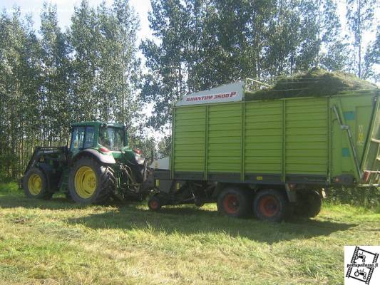 JD 6520 ja Claas quantum 3500p
Avainsanat: JDCL