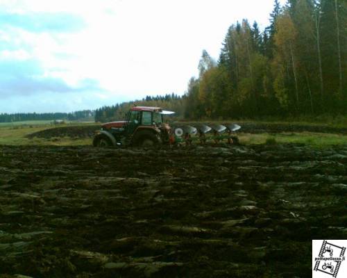 M115 ja neljä siipiset kverneland kääntöaurat
pellonreunaojasta ei meinaa tyhjentyä vedet, veden pinta samalla tasolla ku pellonpinta painanteessa.
