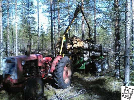 hyvin kulkee
Valmet 361d tositoimissa
