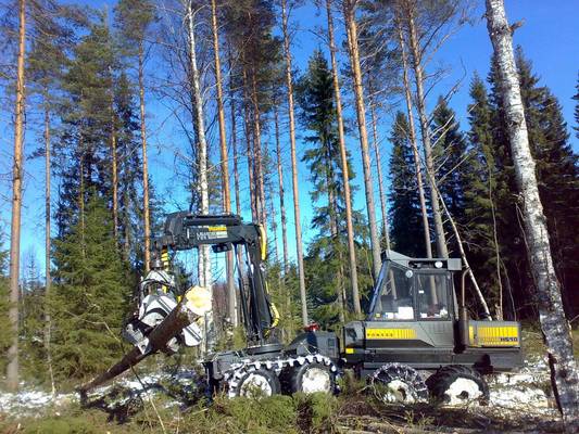 Ponsse HS10 Cobra
Pääsihän sitä vähän aukkoakin tekemään, tälle talvee...
Avainsanat: ponsse aukolla