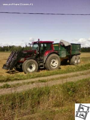 Valtra M 130& Multivan TRM 180
Viljanajo yksikkö 
Avainsanat: Valtra Multiva