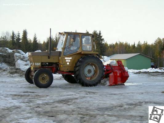 Valmet 502+ Esko lumilinko
