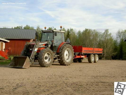 massey ferguson 4355+patruuna/kipa
