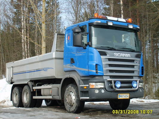 T Rautiaisen Scania R470
T Rautiaisen Scania R470 sora-auto.
Avainsanat: Rautiainen Scania R470 Neste