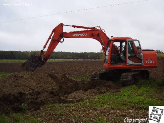 Säätökaivojen laittua 7.10.2006
Daewoo solar 130-v
Avainsanat: Daewoo solar 130-v