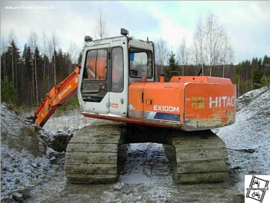 Hitachi ex 100m
Tuli ostettua tommonen. Vaatis telaremontin
Avainsanat: hitachi