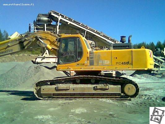 komatsu pc 450
murskan syättä kone
Avainsanat: komatsu pc 450