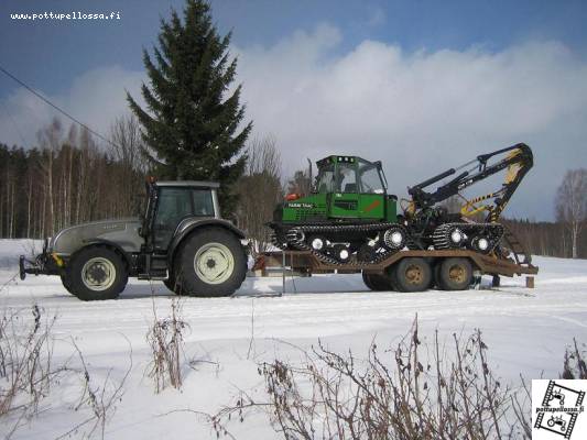 T170 ch ja Farmi Trac
siirtymällä
Avainsanat: Metsäkoneet FarmiTrac
