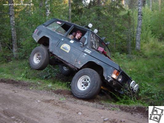 RangeRooveria kaatamassa
On se ihmeellinen laite, ei kaatua vaikka koittais... :D no parempi kaiketi niin..
Avainsanat: v8 range rover off road maasturi