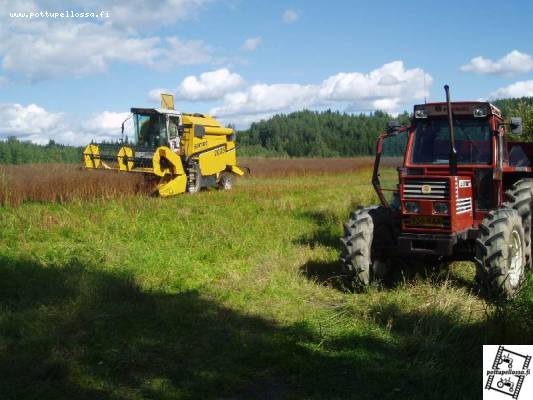 Sr 2035 pui kuminaa fiatagri 80-90dt odottaa saalista.
