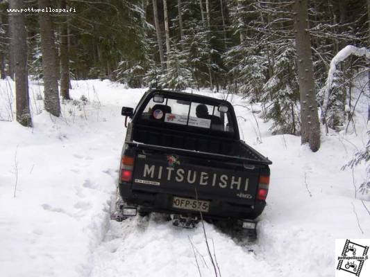 hyyty
Joo, siinä rupes olee sen verran syvää että menoloppu,
Avainsanat: mitsu l200